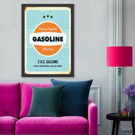 Wallity Cuadro decorativo Gasoline (40 x 55)